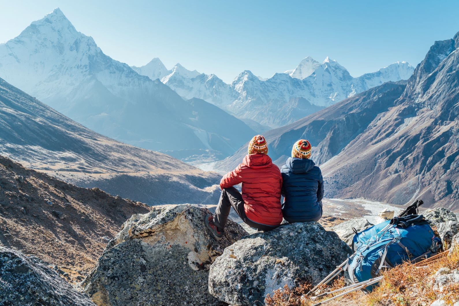 Trải nghiệm leo núi trekking trong tour Nepal